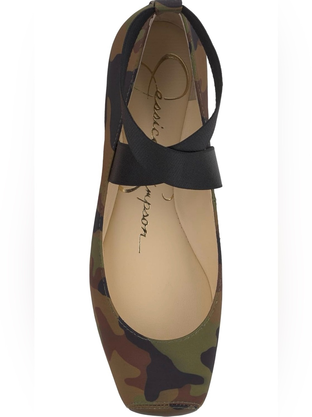Jessica Simpson Camouflage Mandalaye Ballet Flat. Size 7.5.